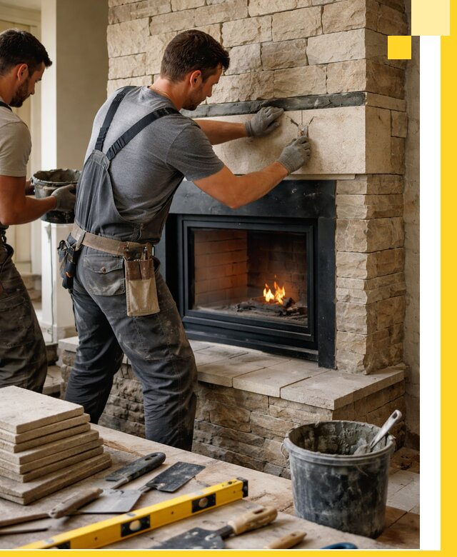 Проектирование и установка открытых каминов в Миассе