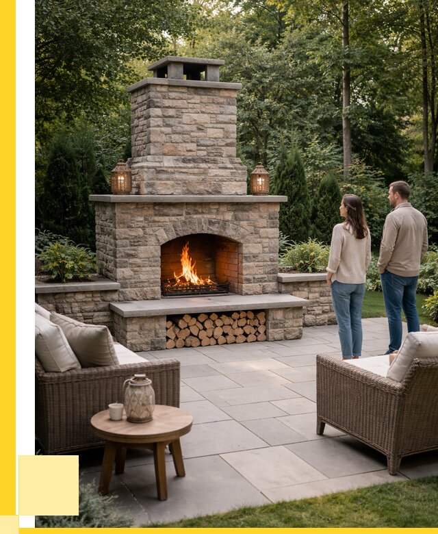 Уличные камины из кирпича в Миассе от 152550 р. | ЭриданМсс