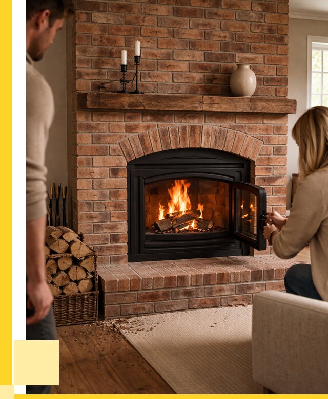 Кирпичные камины под ключ в Миассе от 152550 р. | ЭриданМсс