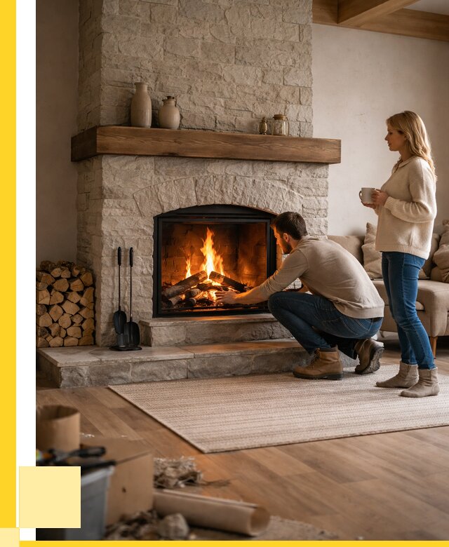 Камины для загородного дома в Миассе от 355950 р., ЭриданМсс