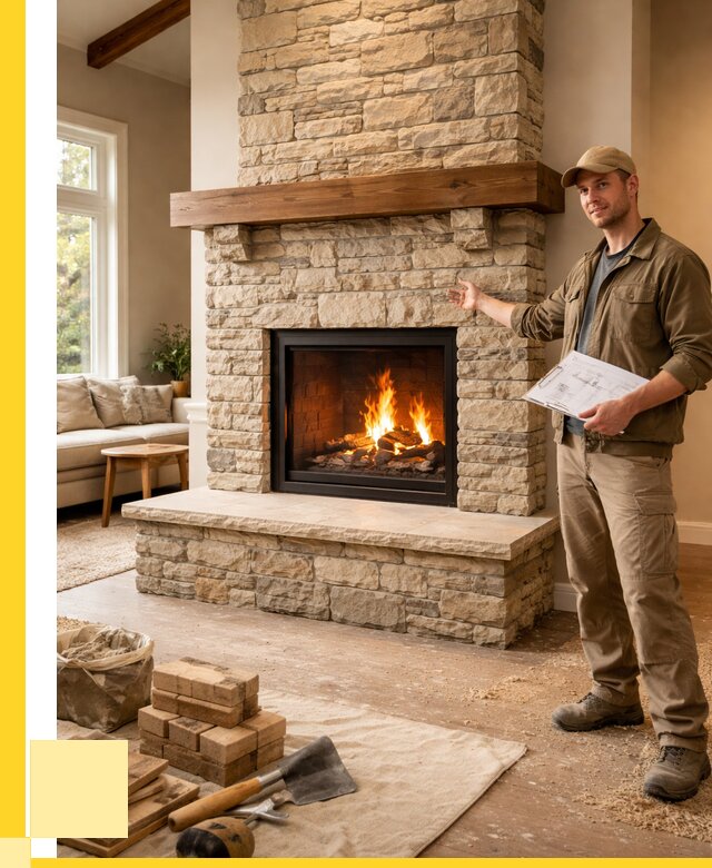 Камины под ключ в Миассе от 183060 р. | ЭриданМсс — установка