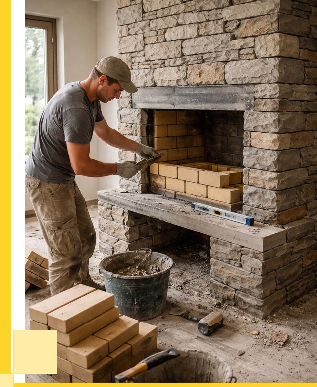 Кладка каминов и камина в Миассе от 25425 р. ЭриданМсс