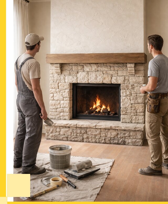 Отделка каминов в Миассе от 6611 р. под ключ | ЭриданМсс