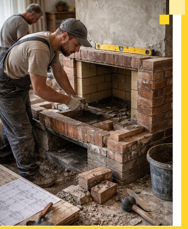 Изготовление и установка каминопечей под ключ в Миассе