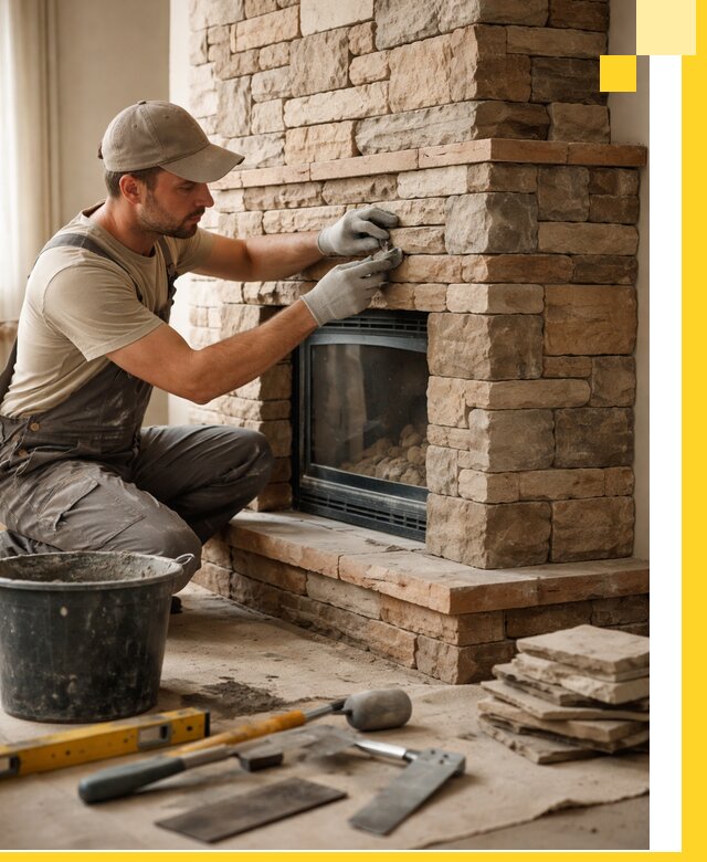 Проектирование и установка печей-каминов под ключ в Миассе