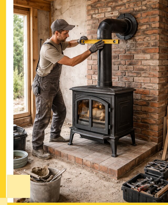 Монтаж печей установка банной печи в Миассе от 15255 р. | ЭриданМсс