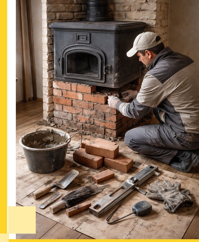 Ремонт печей в Миассе от 12204 р., услуги печника ЭриданМсс