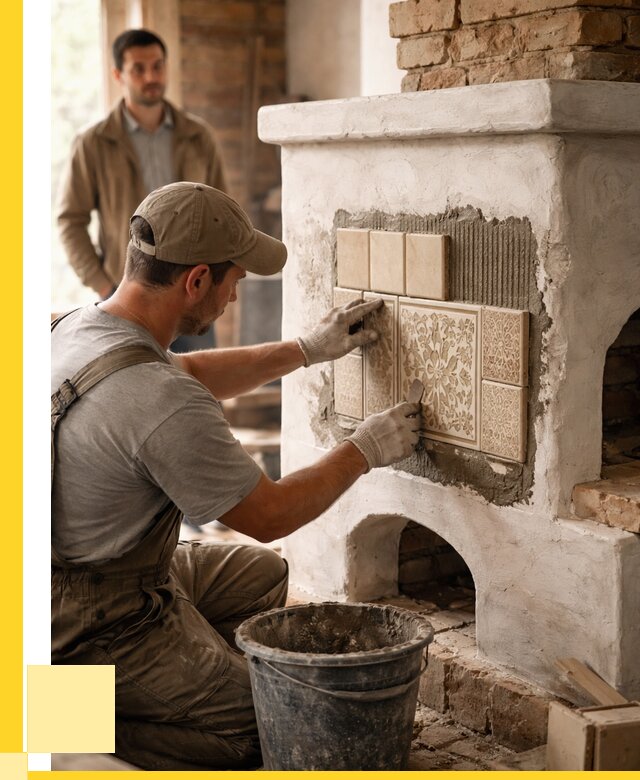 Отделка печей и банных печей в Миассе от 35595 р. | ЭриданМсс