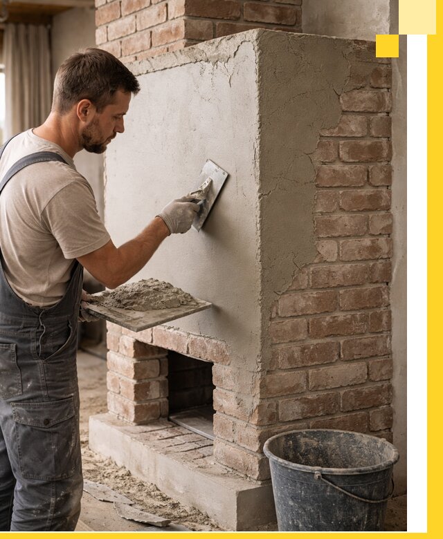 Отделка печей и облицовка каминов в Миассе под ключ