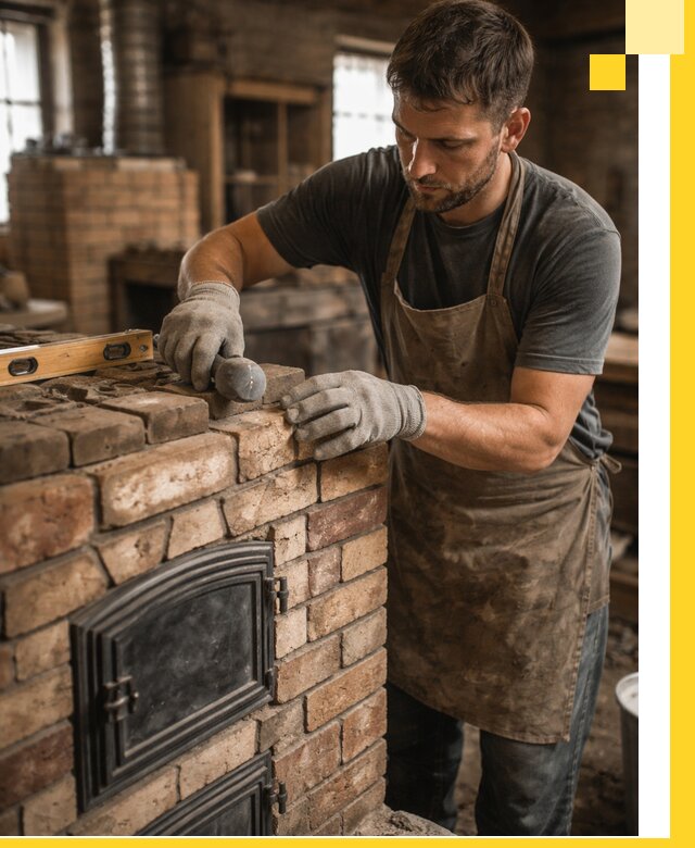 Изготовление печей на заказ в Миассе с проектом и монтажом