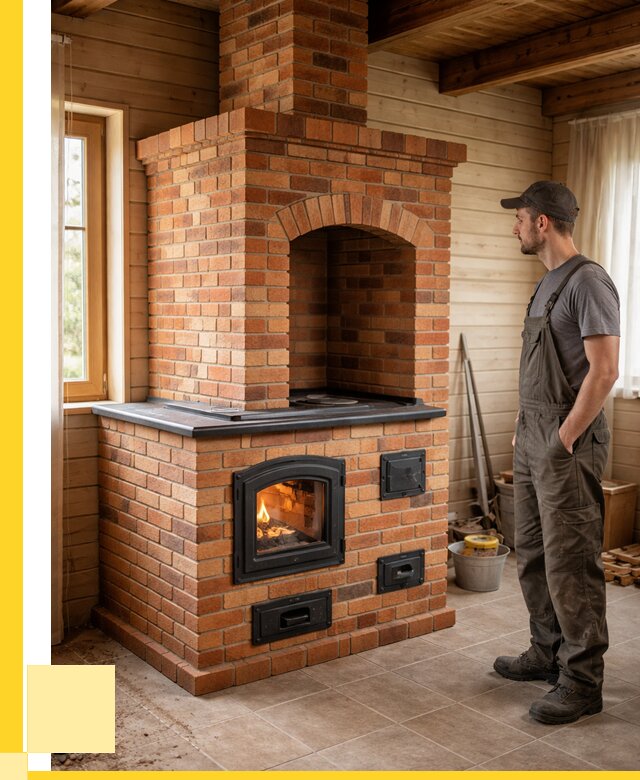 Кирпичные печи в Миассе: купить от 152550 р. | ЭриданМсс