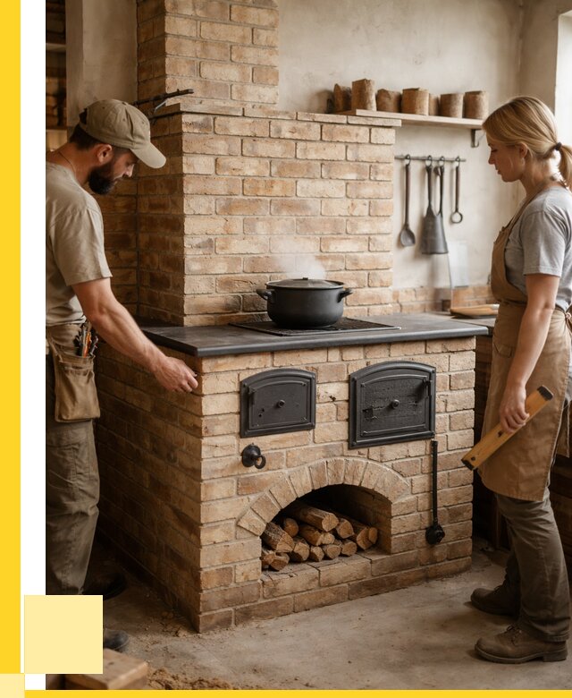 Варочно отопительные печи в Миассе от 91530 р. | ЭриданМсс