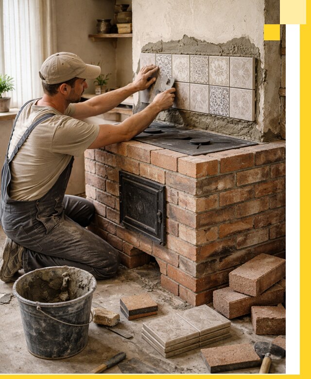 Печи с плитой на заказ монтаж гарантия и сервис в Миассе