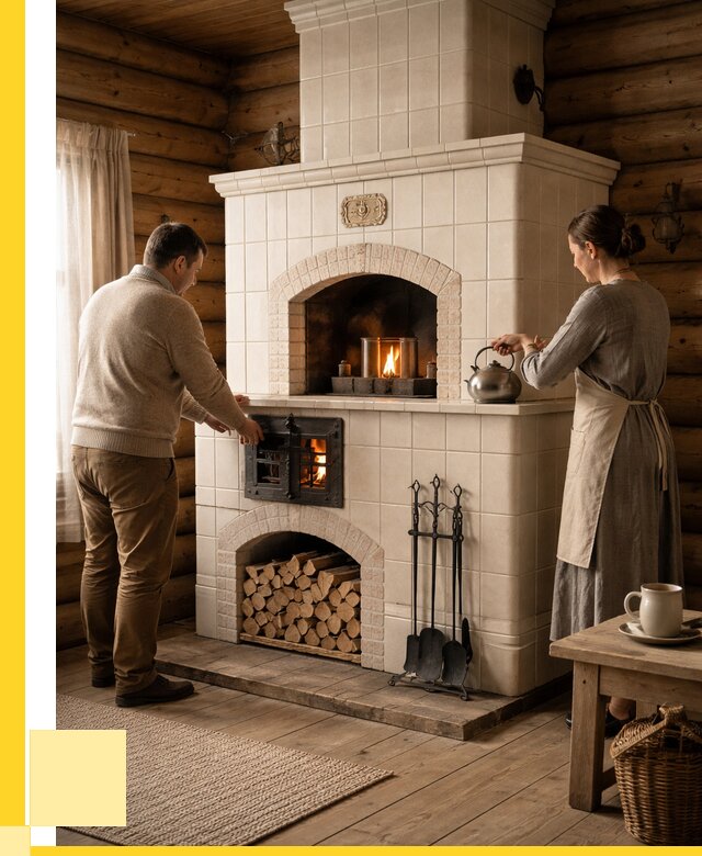 Русские печи в Миассе: установка от 152550 р. ЭриданМсс