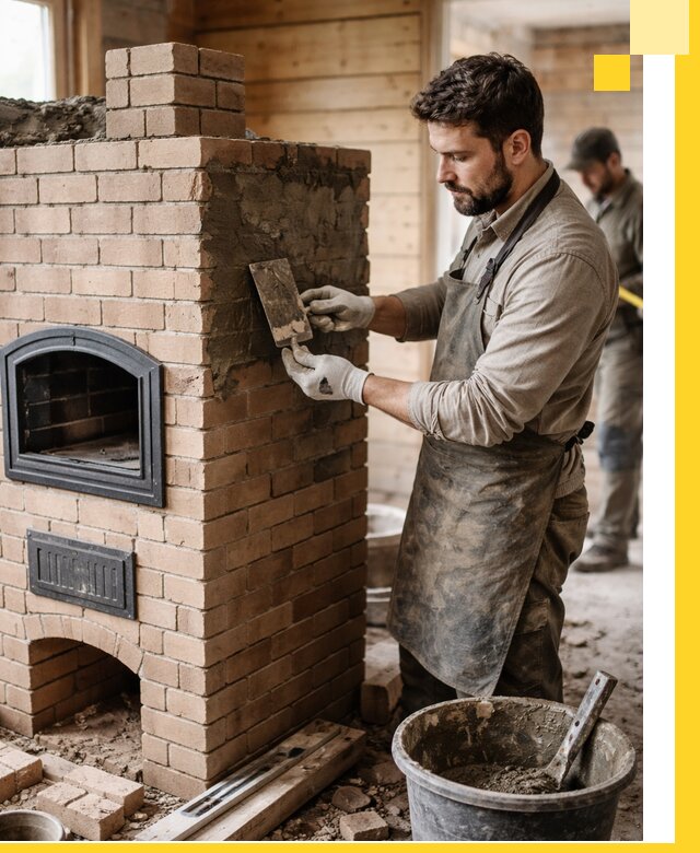 Изготовление и установка печей-шведок под ключ в Миассе