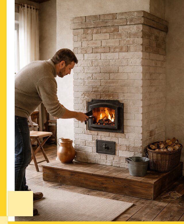 Печь голландка из кирпича в Миассе от 86445 р. | ЭриданМсс