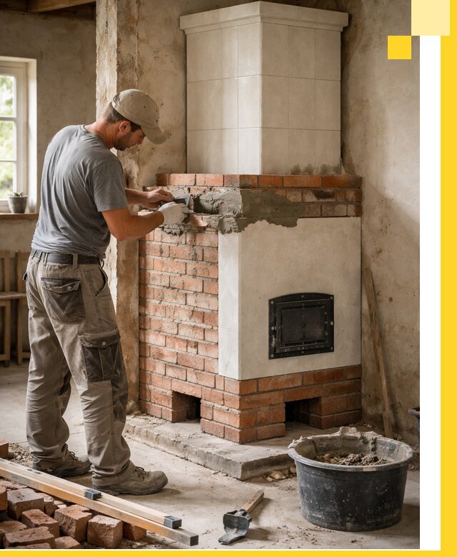 Изготовление и установка печей-голландок под ключ в Миассе