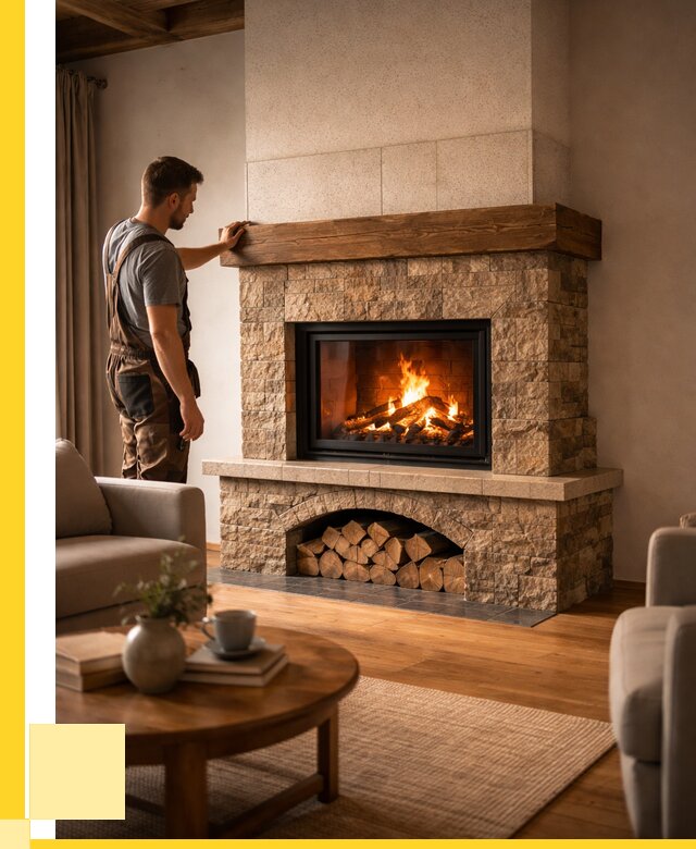 Печи камины для дома под ключ в Миассе от 55935 р. | ЭриданМсс