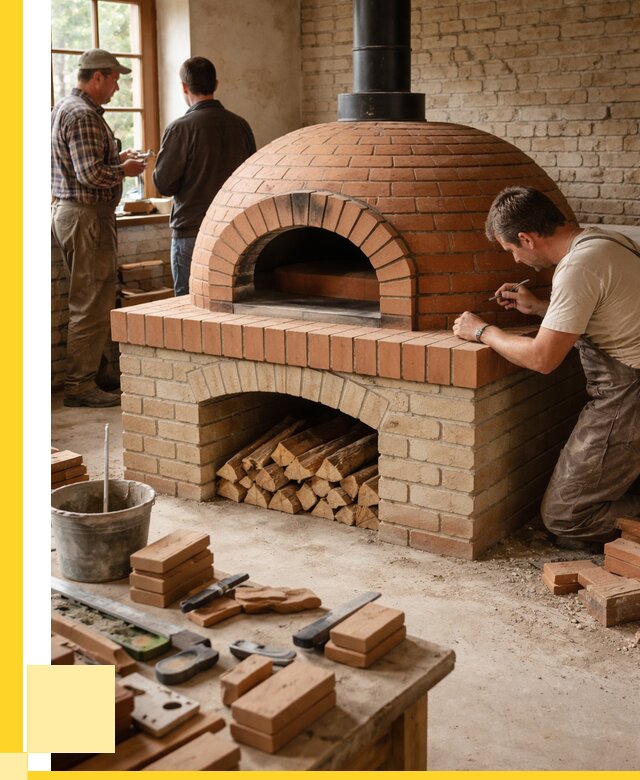 Помпейская печь дровяная для пиццы в Миассе | ЭриданМсс от 203400 р.