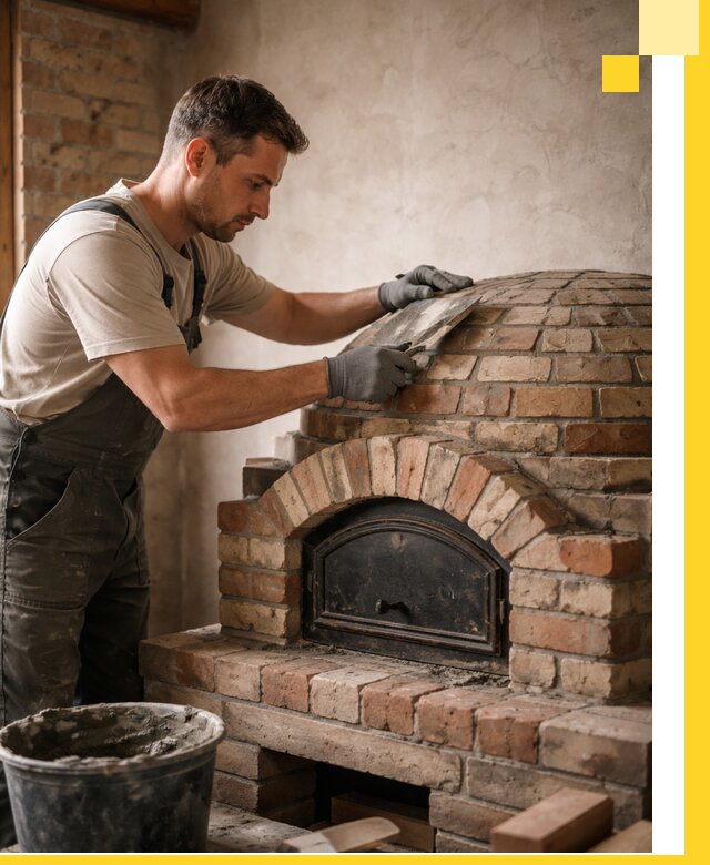 Изготовление и монтаж помпейских печей на заказ в Миассе