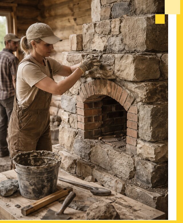 Каменные печи на заказ и монтаж в Миассе, долговечные решения