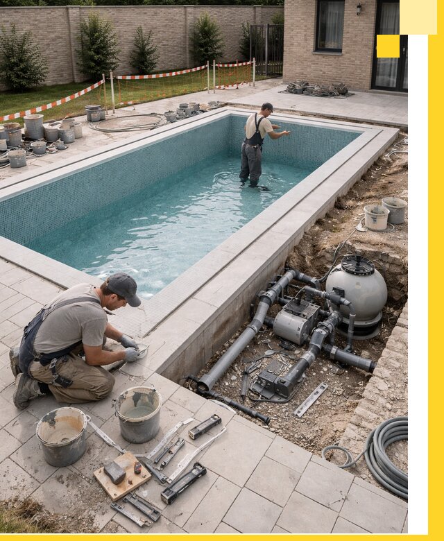 Строительство бассейнов под ключ в Миассе: проекты и монтаж