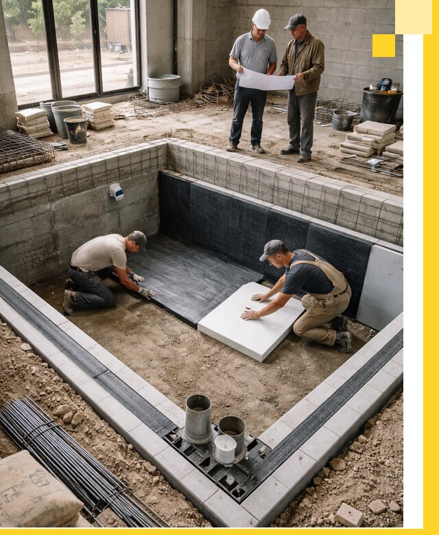 Проекты частных и общественных бассейнов под ключ в Миассе