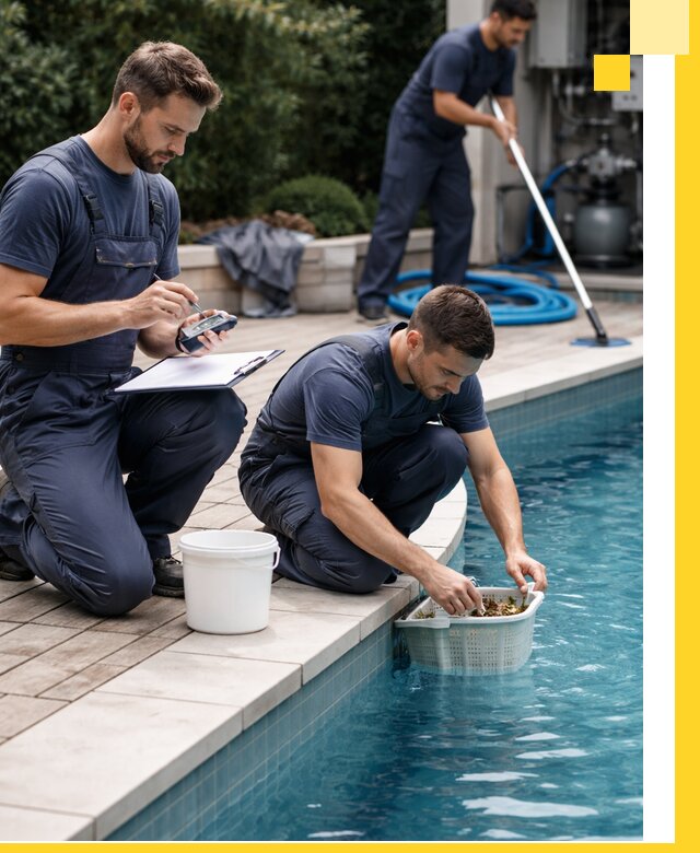 Профессиональное обслуживание бассейнов в Миассе под ключ