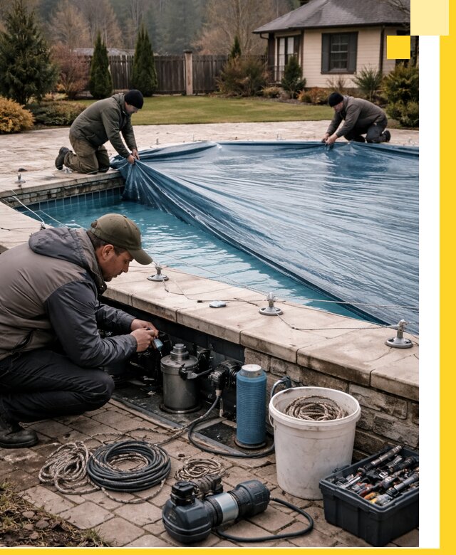 Консервация бассейнов в Миассе: подготовка к длительному хранению