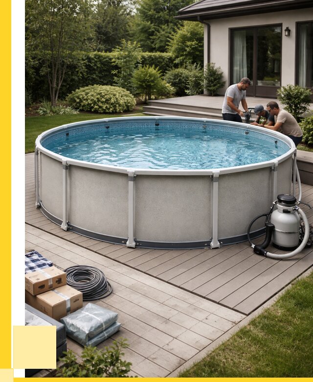 Купить каркасные бассейны в Миассе от 45765 р. | ЭриданМсс