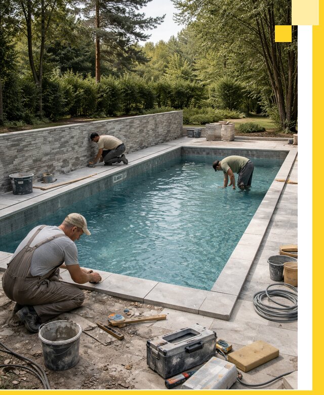 Проектирование и строительство частных бассейнов в Миассе