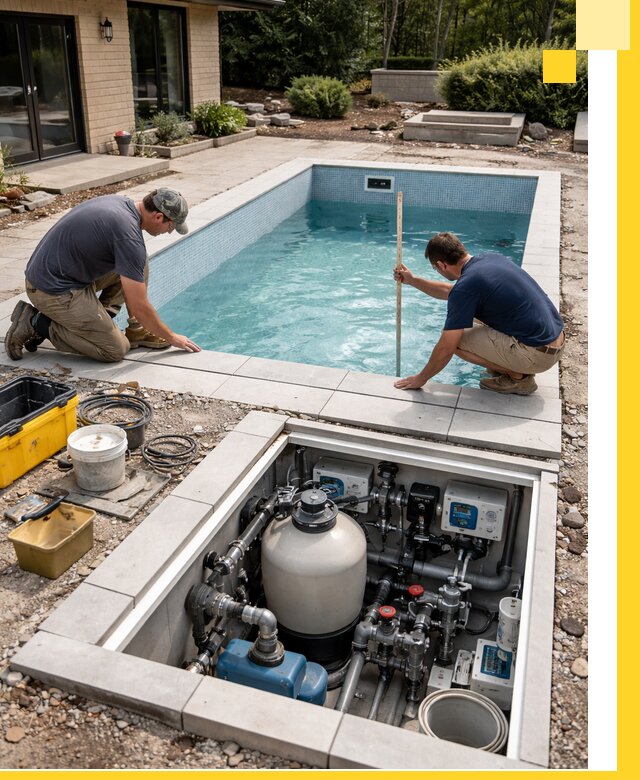 Строительство качественных домашних бассейнов под ключ в Миассе