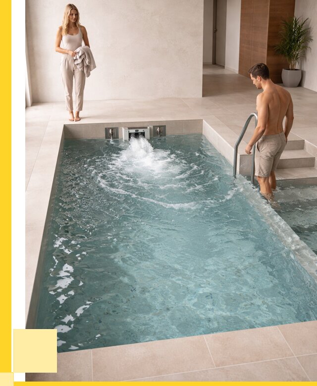 Бассейн с противотоком в Миассе от 254250 р. | ЭриданМсс