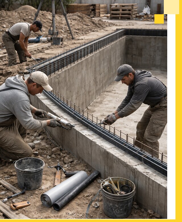 Качественный монтаж чаши бассейна в Миассе под ключ с гарантией