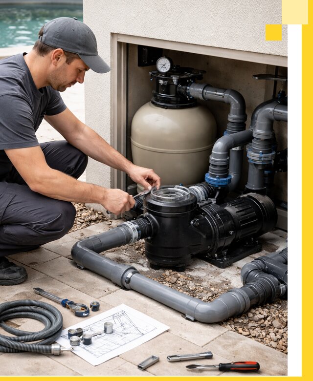 Поставка, монтаж и сервис насосов для бассейнов в Миассе