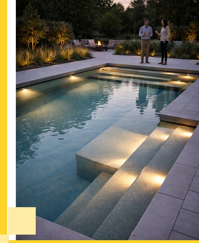 Освещение бассейнов в Миассе под ключ от 25425 р. | ЭриданМсс