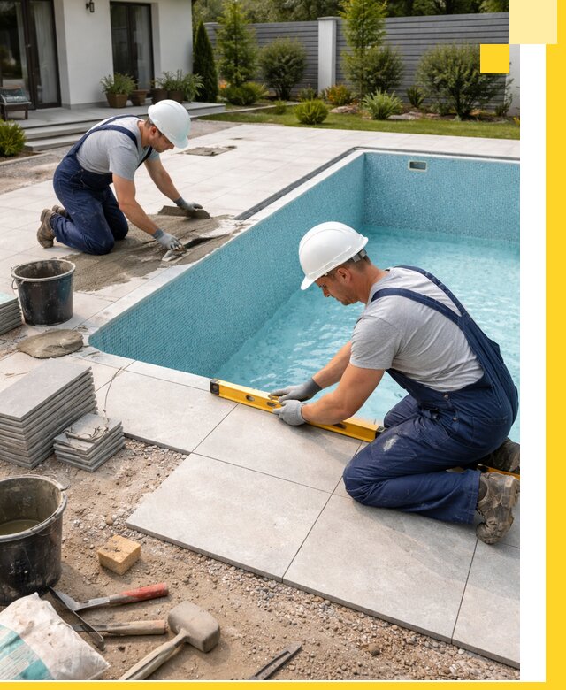 Строительство и монтаж плавательных бассейнов под ключ в Миассе