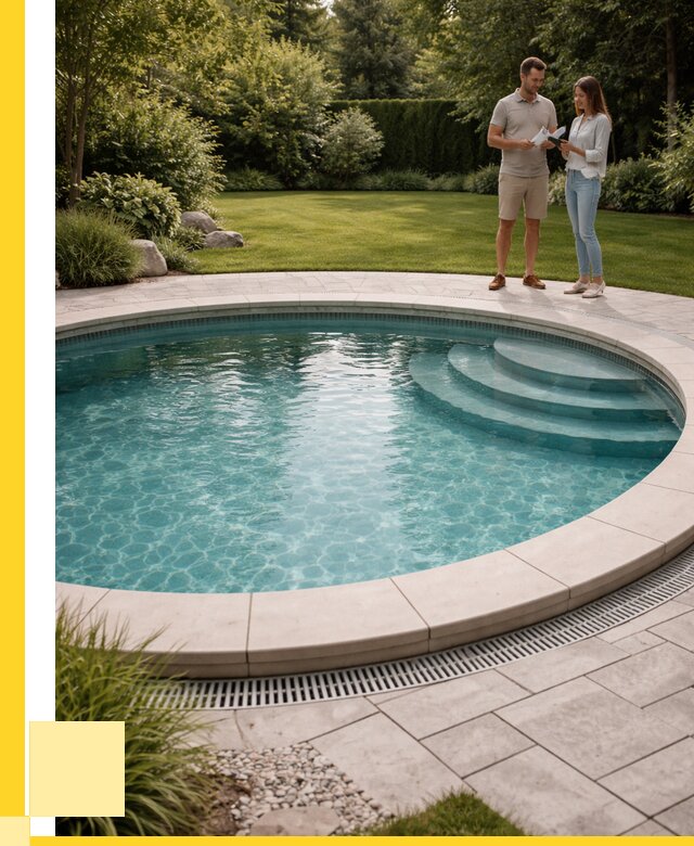 Круглые каркасные бассейны купить в Миассе от 254250 р. | ЭриданМсс