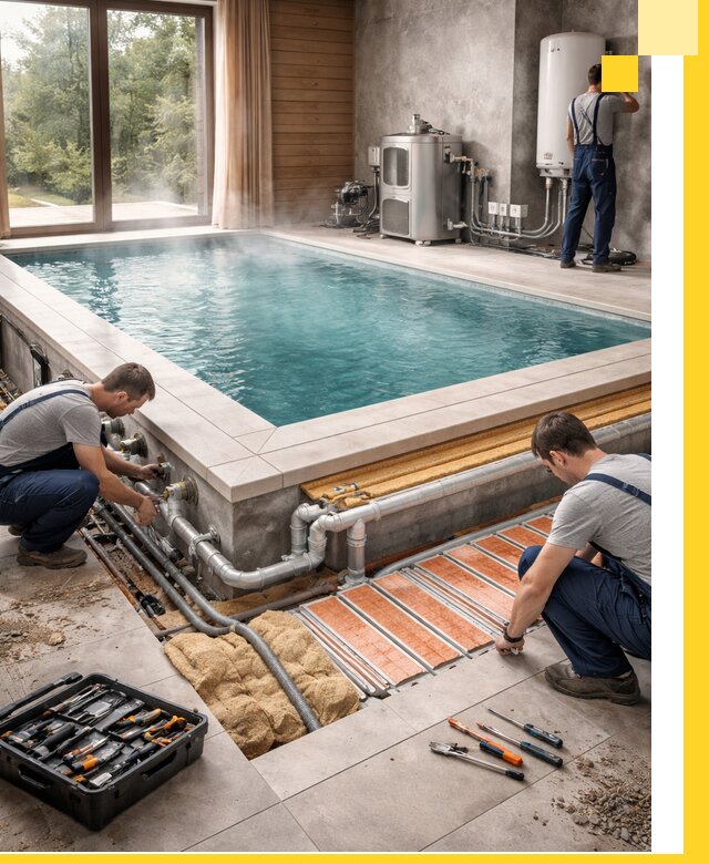 Проектирование и строительство тёплых бассейнов в Миассе