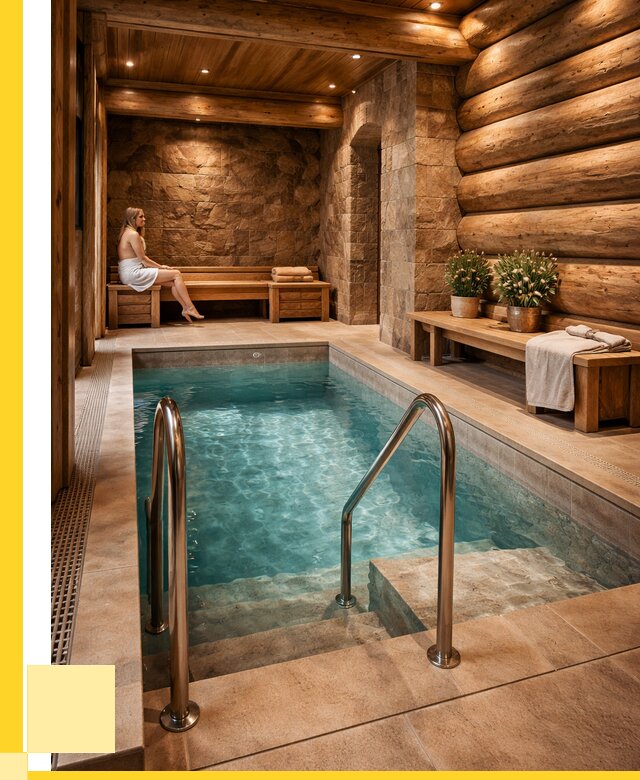 Аренда бани с бассейном в Миассе от 1525500 р. | ЭриданМсс