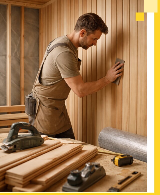 Профессиональная отделка саун и парных под ключ в Миассе