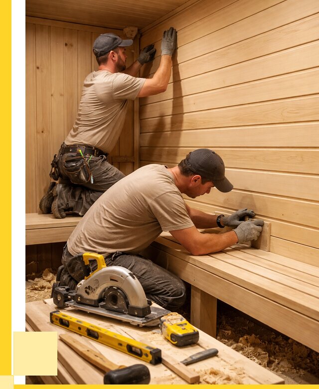 Обшивка саун вагонкой в Миассе от 2543 р. | ЭриданМсс