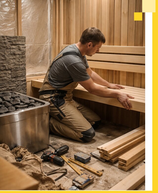 Сауны для дома под ключ с проектированием и монтажом в Миассе