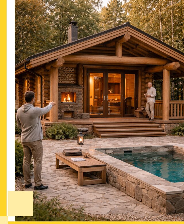 Проекты бань и хамам в Миассе от 25425 р. | ЭриданМсс