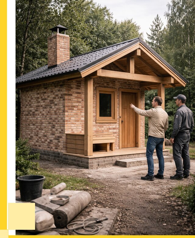 Кирпичные бани и печи в Миассе от 355950 р. | ЭриданМсс