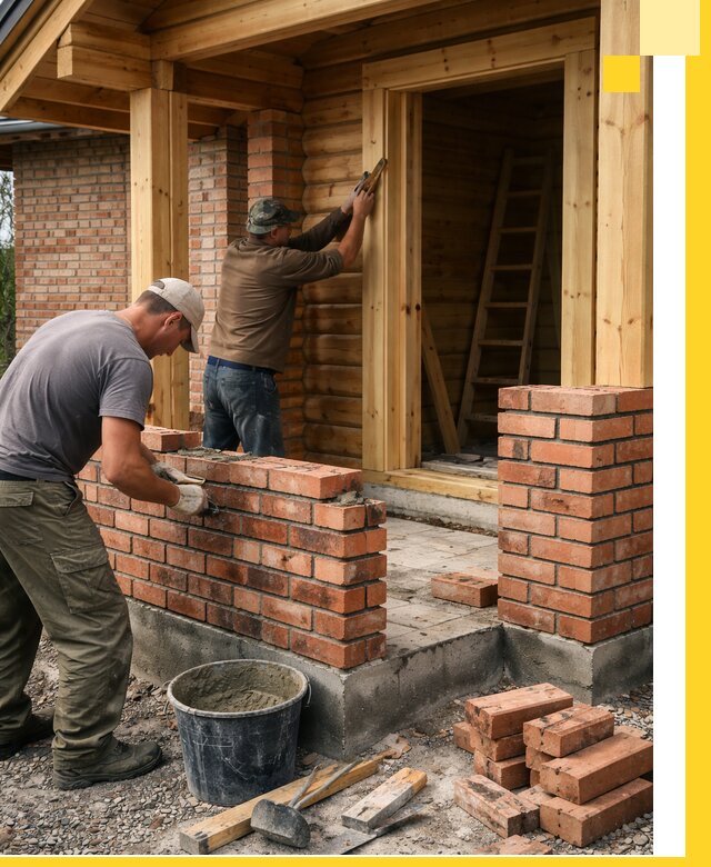 Строительство кирпичных бань под ключ в Миассе с гарантией качества