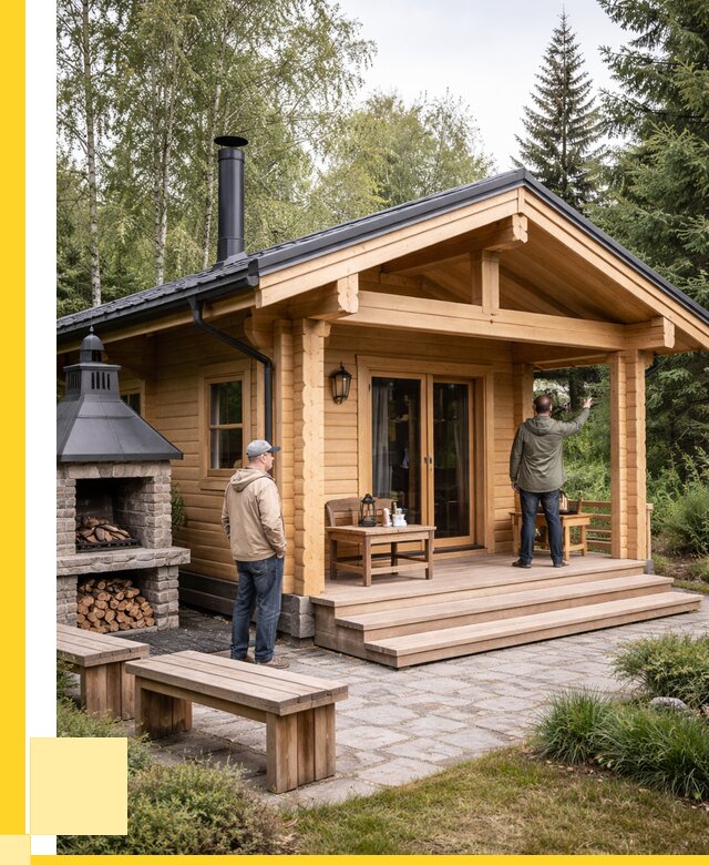 Деревянные бани под ключ в Миассе от 457650 р. | ЭриданМсс