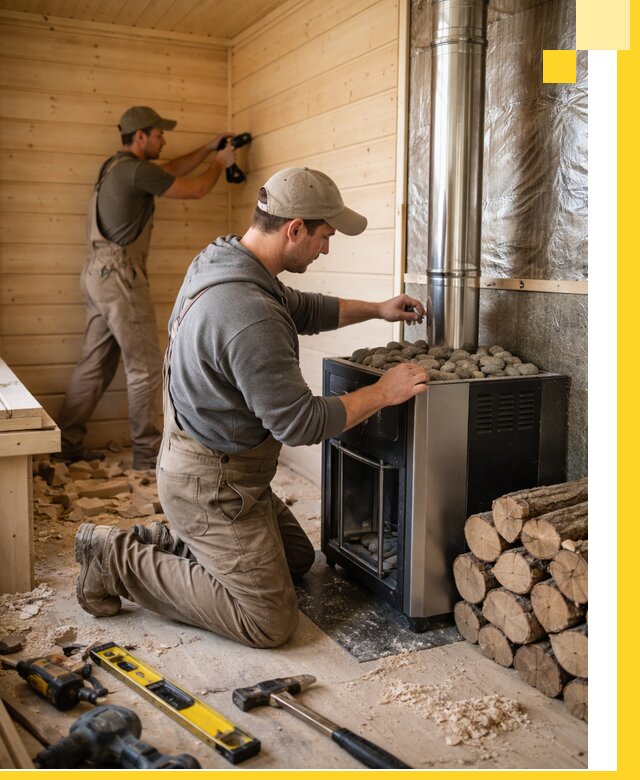 Строительство деревянных бань под ключ в Миассе проекты и монтаж