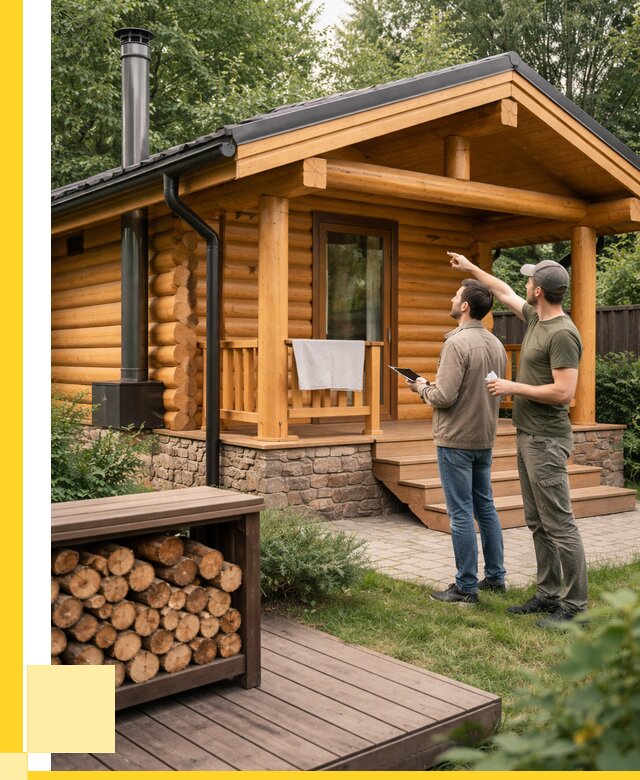 Бани для дачи под ключ в Миассе от 254250 р. | ЭриданМсс