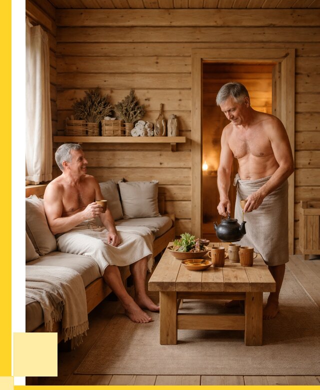 Бани с комнатой отдыха под ключ в Миассе от 457650 р. | ЭриданМсс